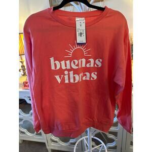 “Good Vibes” Crewneck Sweatshirt